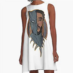 In Honor of Chadwick Boseman Dress