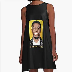 Chadwick Boseman A-Line Dress