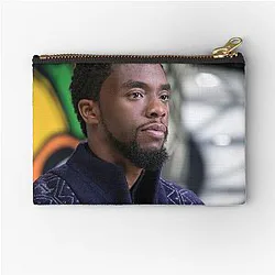 Art Chadwick Boseman Zipper Pouch