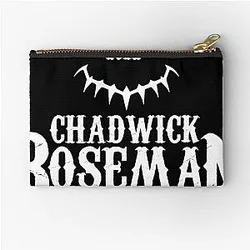 RIP Chadwick Boseman 1976-2020 Zipper Pouch