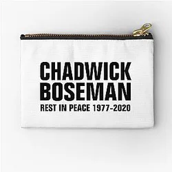 RIP Chadwick Boseman Zipper Pouch
