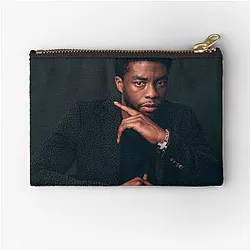 Chadwick Boseman Wallpaper Zipper Pouch