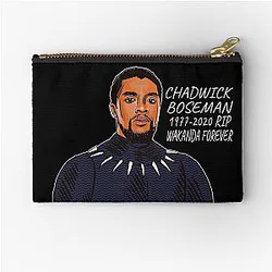 RIP Chadwick Boseman Zipper Pouch