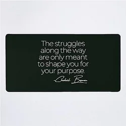 Chadwick Boseman Quote Desk Mat
