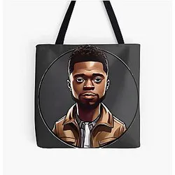 Chadwick Boseman Chibi Tote Bag