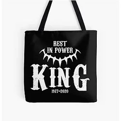Rest In Power Chadwick Boseman Tote Bag