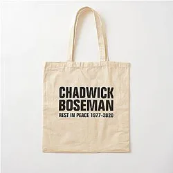 RIP Chadwick Boseman Cotton Tote