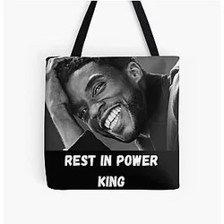 Chadwick Boseman: Rest In Power King Tote Bag