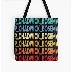 Rip Chadwick Boseman LGBT All Over Print Tote Bag