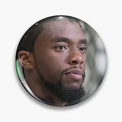 Chadwick Boseman Illustration Pin
