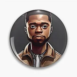 Chadwick Boseman Pin