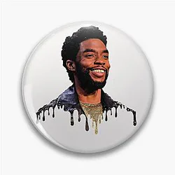 Chadwick Boseman celebrity Pin