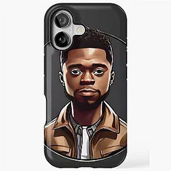 Chadwick Boseman Chibi iPhone Tough Case