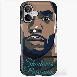 Chadwick Boseman Black Wakanda iPhone Case