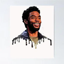 Chadwick Boseman Celebrity Poster