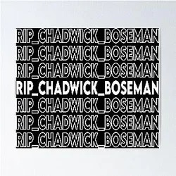 Chadwick Boseman Poster