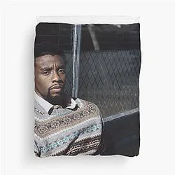 Art Chadwick Boseman Duvet Cover