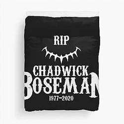 RIP Chadwick Boseman Duvet Cover