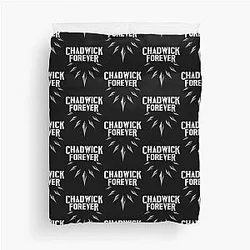 Chadwick Boseman 
Black Panther 
Wakanda Forever 
Duvet Cover