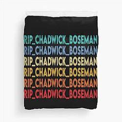 Rip Chadwick Boseman LGBT Duvet Cover 

 become 
Rip Chadwick Boseman LGBT Duvet