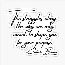 Chadwick Boseman Inspirational Sticker