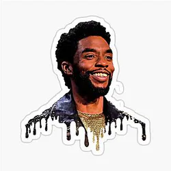 Chadwick Boseman Celebrity Sticker