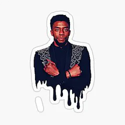 Chadwick Boseman celebrity sticker