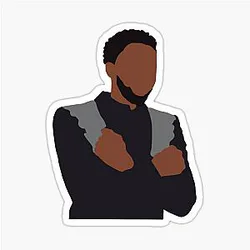 Chadwick Boseman Sticker