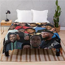Chadwick Boseman Throw Blanket