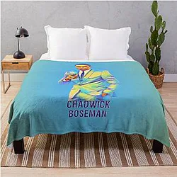 Chadwick Boseman Throw Blanket