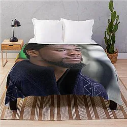 Chadwick Boseman Throw Blanket