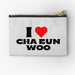 I Love Cha Eunwoo Black Pouch