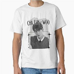Cha Eun-woo Kpop Solo Artist Cozy Y2K Vintage Design Classic T-Shirt