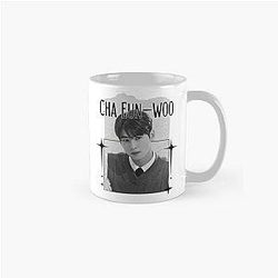 Cha Eun-woo Kpop Solo Artist Scrapbook Collage Design Classic Y2K Vintage Mug