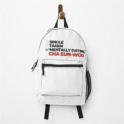 Mentally Dating Cha Eunwoo Backpack