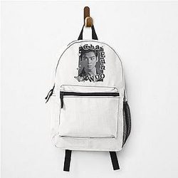 Cha Eun-woo: Retro Black and White Vibes Backpack