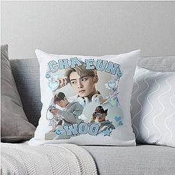 Cha Eun-woo Astro K-pop Kdrama Collage Art Throw