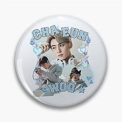 Cha Eun-woo Astro Collage Art Pin