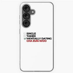 Mentally Dating My Cha Eunwoo Samsung Galaxy Soft Case