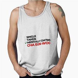 Mentally Dating Cha Eunwoo Tank Top