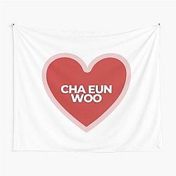 I Heart Cha Eun-woo Tapestry