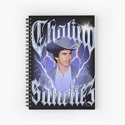 Chalino Sanchez Vintage Design Spiral Notebook