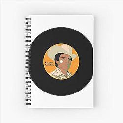 Chalino Sánchez Vinyl Record Notebook