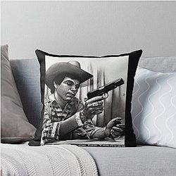 Chalino Sanchez Throw Pillow