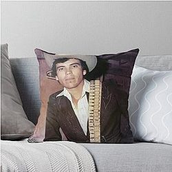 Chalino Sanchez El Rey del Corrido Throw Pillow