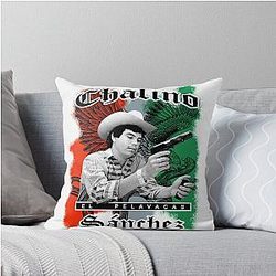 Chalino Sanchez Vintage Hiphop Throw Pillow