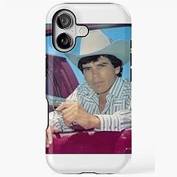 Chalino Sanchez Holding iPhone Tough Case