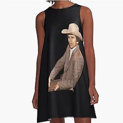Chalino Sanchez A-Line Dress