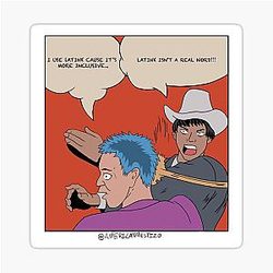 Chalino Sanchez Hates Latinx Sticker