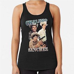 Chalino Sanchez 90s Cool Rapper Racerback Tank Top